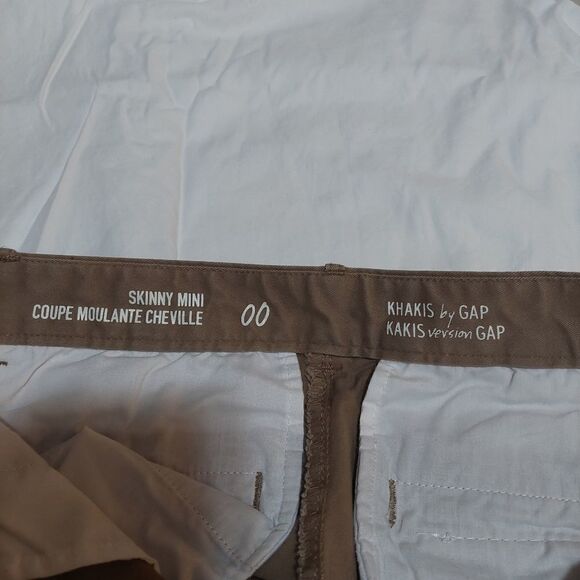 Womans Skinny Mini Coupe Moulante Cheville Jeans sz 00 - Picture 12 of 14